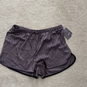 AUDEN luxe satin pajama shorts
